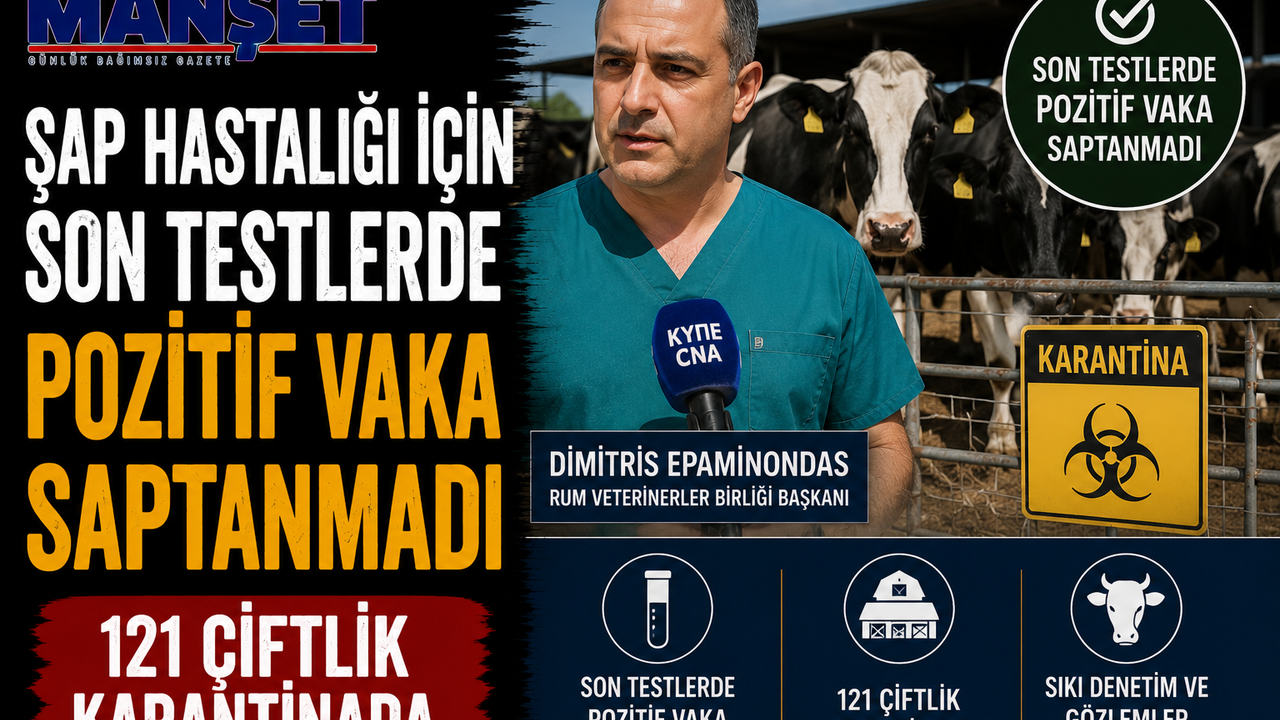 121 çiftlikte karantina devam ediyor