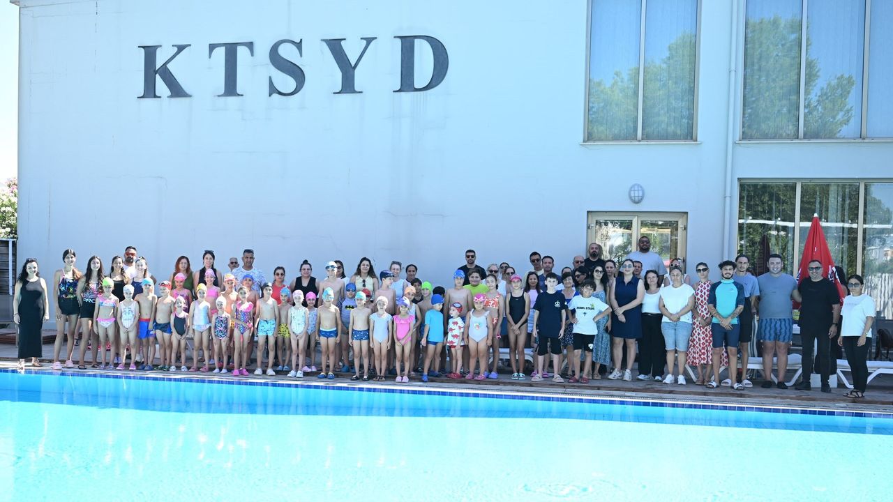 KTSYD yüzme kursları başladı