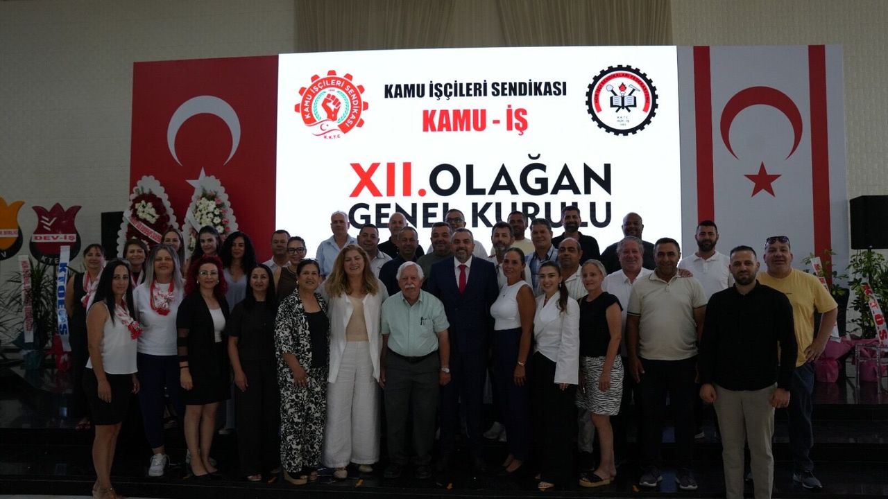 Kamu-İş Olağan Genel Kurulu yapıldı… Serdaroğlu yeniden Genel Başkan seçildi