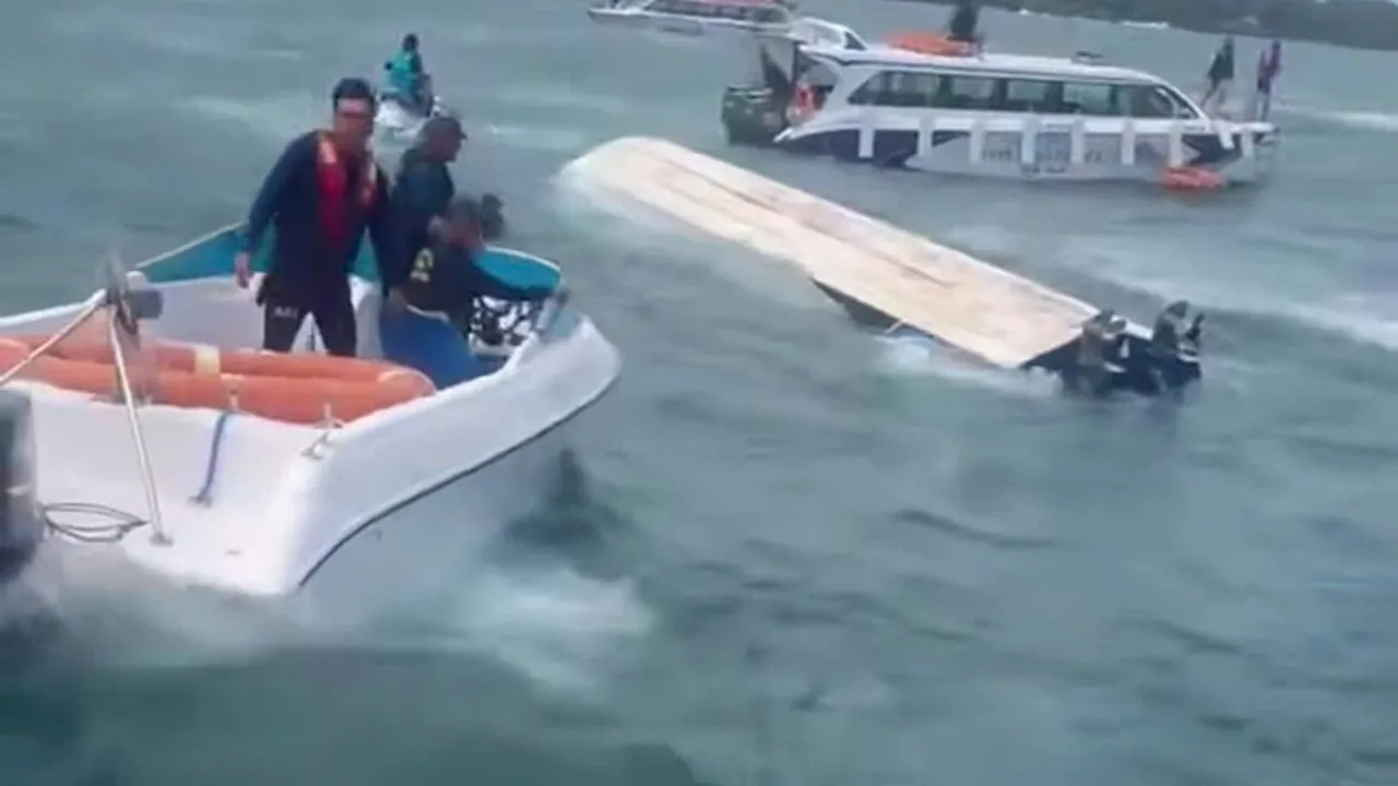 Vietnam'da Hintli turistleri taşıyan sürat teknesinin kazasında 15 kişi öldü