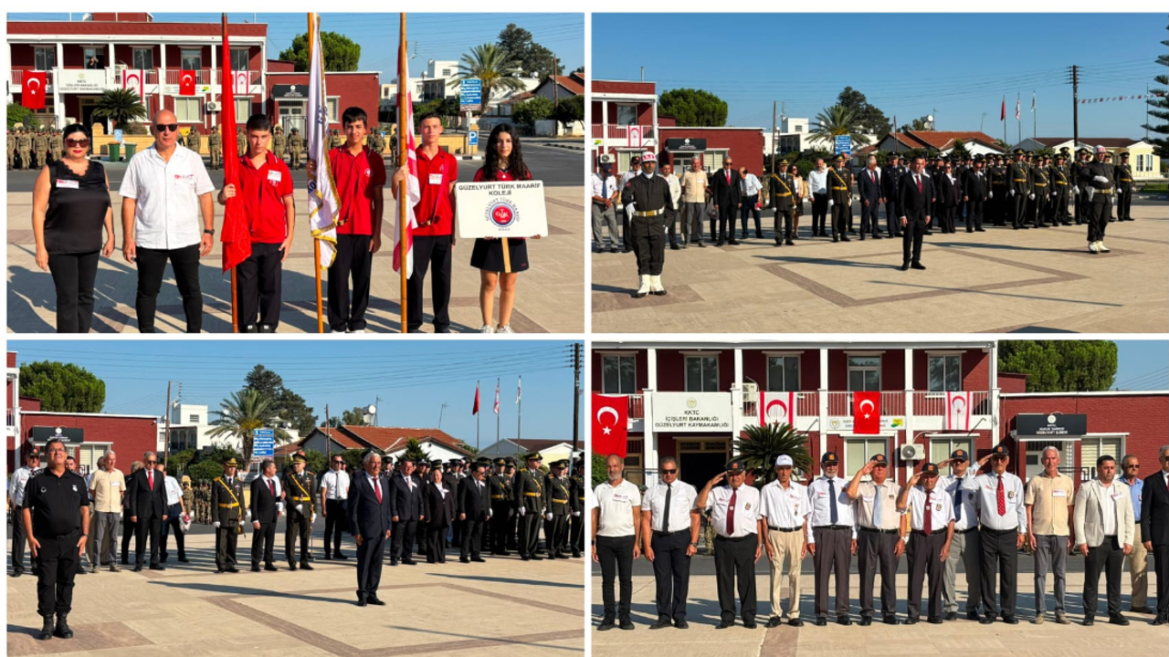20 Temmuz Barış ve Özgürlük Bayramı dolayısıyla Güzelyurt’ta iki ayrı tören düzenlendi