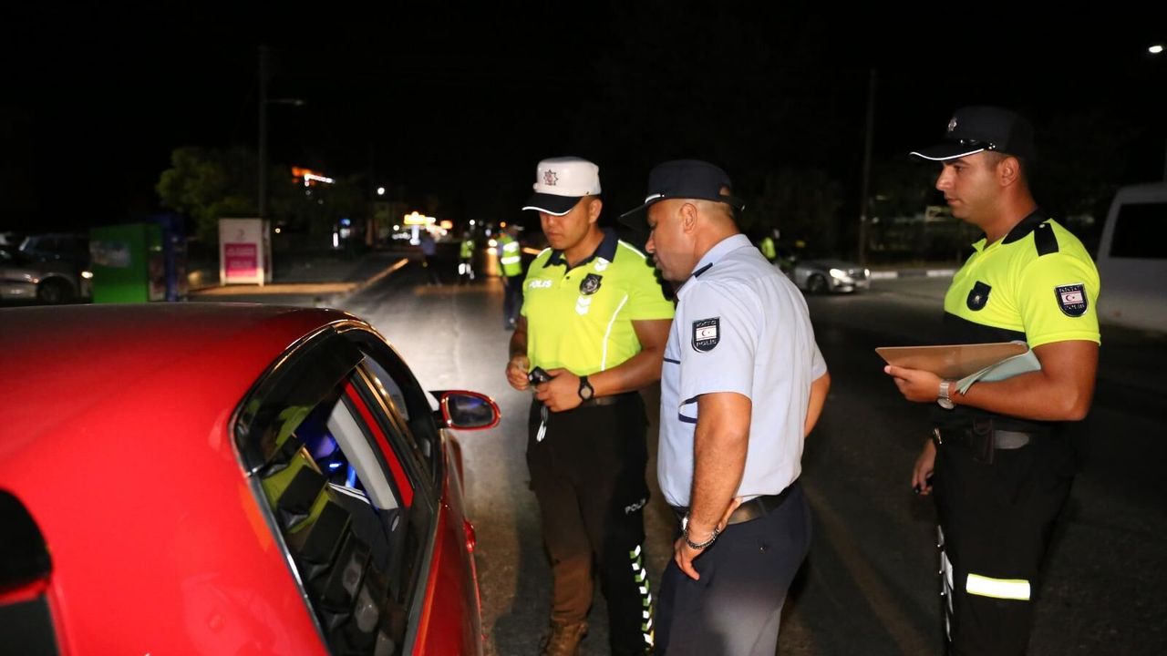 Beş ilçede asayiş ve trafik denetimleri yapıldı