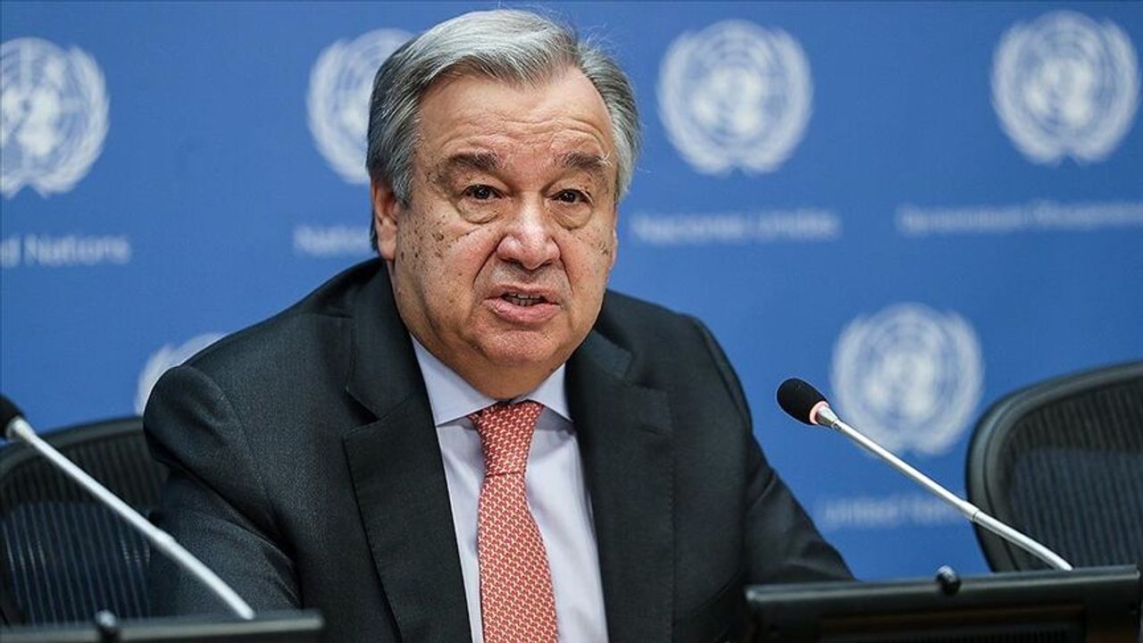 BM Genel Sekreteri Antonio Guterres adaya geldi