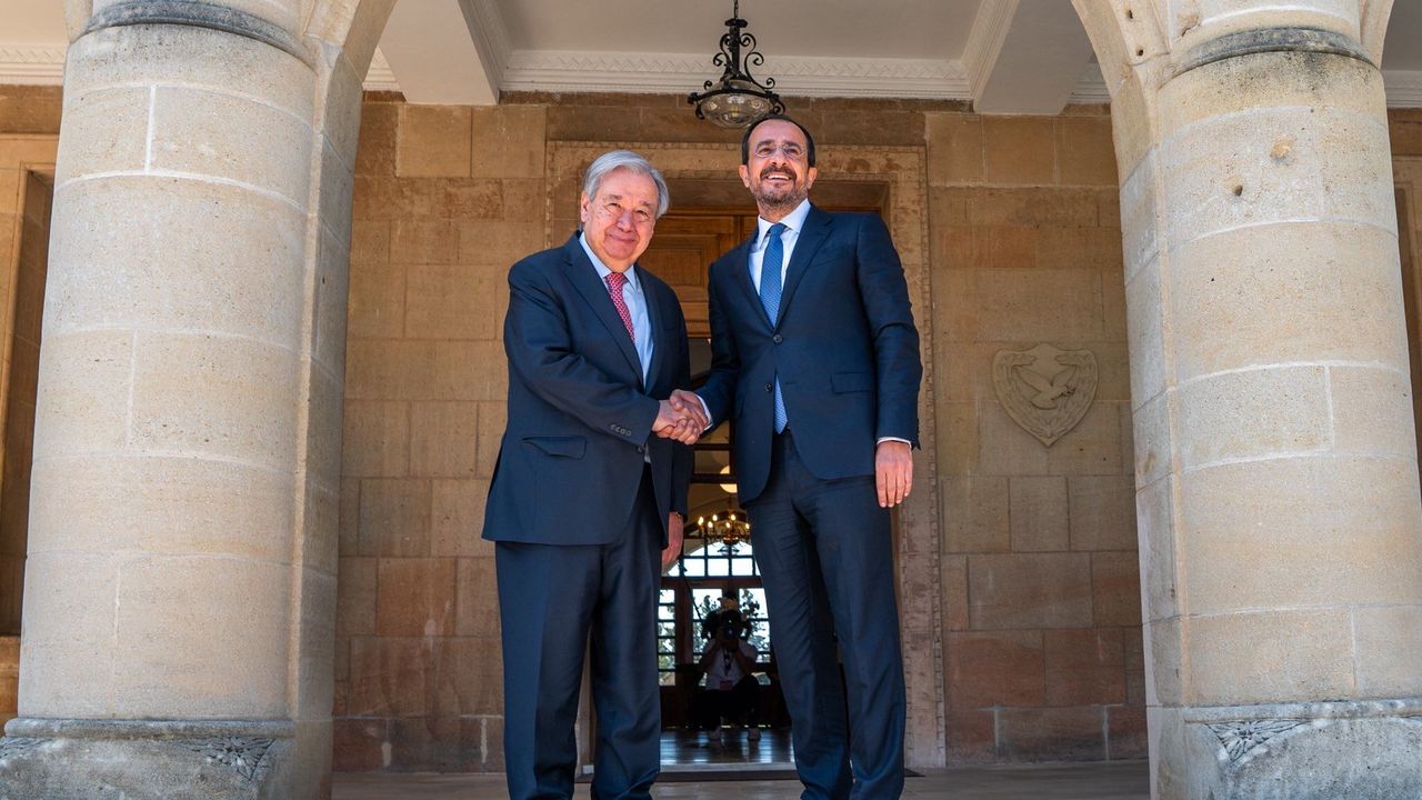 Guterres: "Bölgedeki gelişmeler Kıbrıs sorununa çözüm bulunmasını her zamankinden daha önemli hale getirdi"
