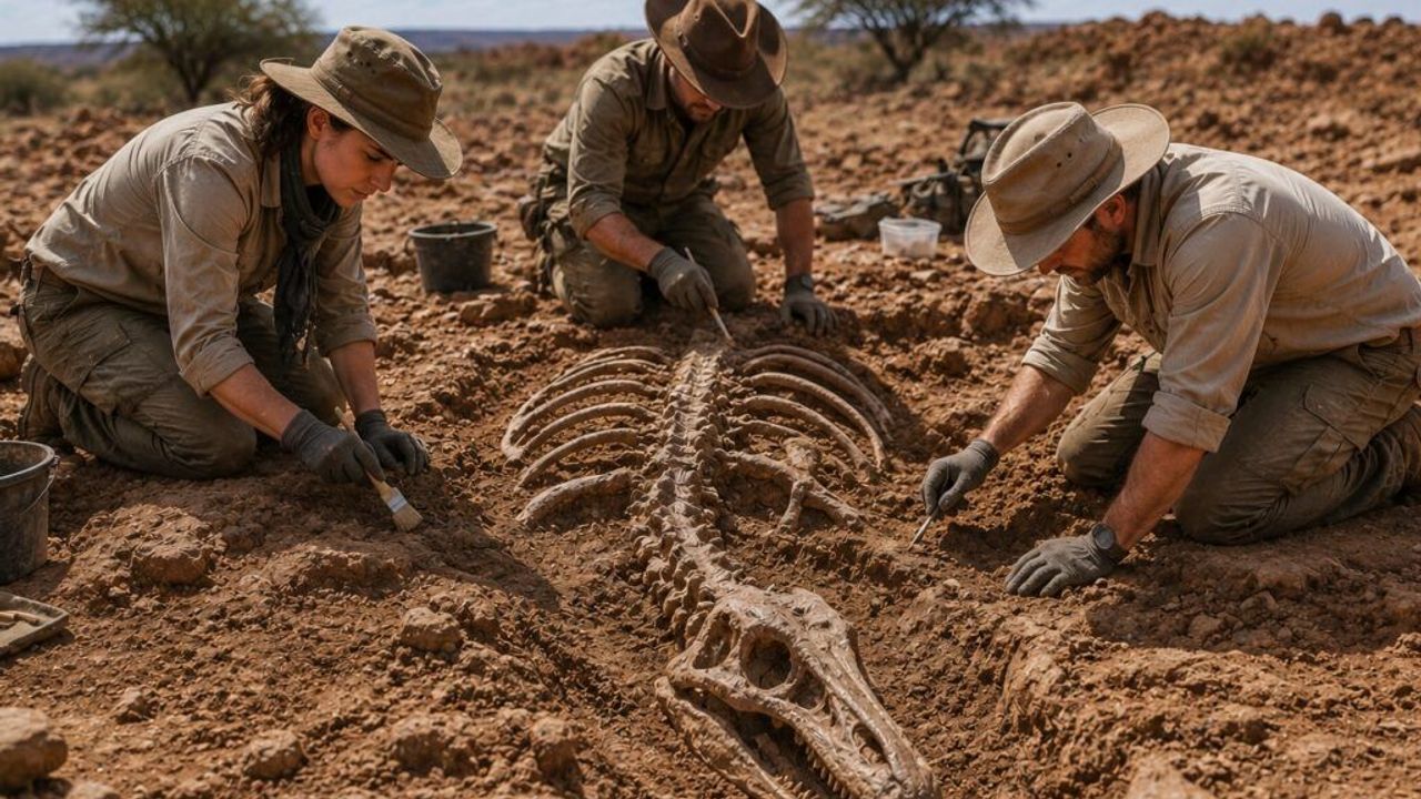 Bilim insanları Zimbabve'de 210 milyon yıllık yeni bir dinozor türü keşfetti