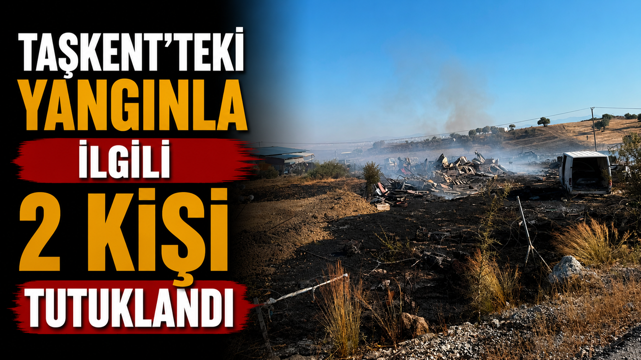 Taşkent'teki yangınla ilgili 2 kişi tutuklandı