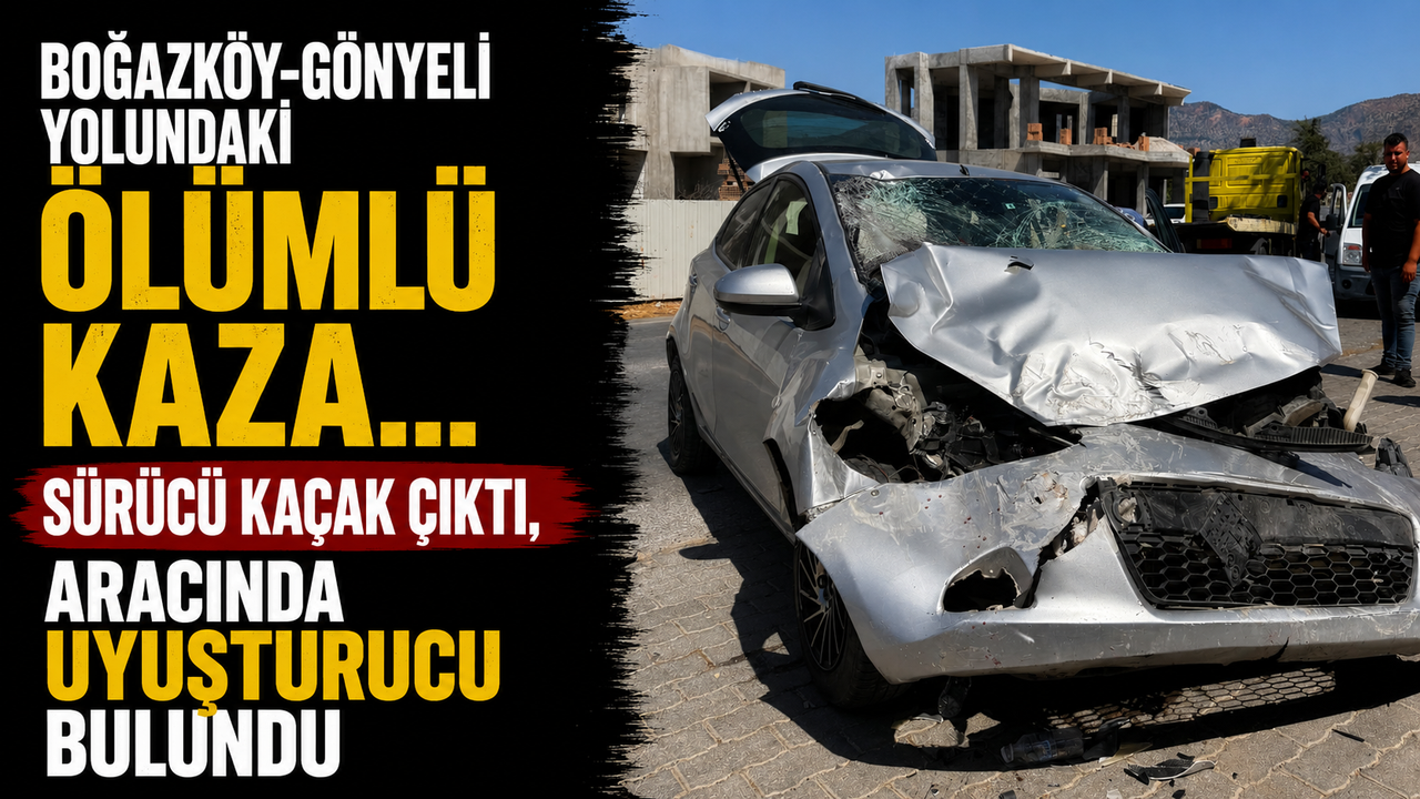 Boğazköy-Gönyeli yolundaki ölümlü kaza… Sürücü kaçak çıktı, aracında uyuşturucu bulundu