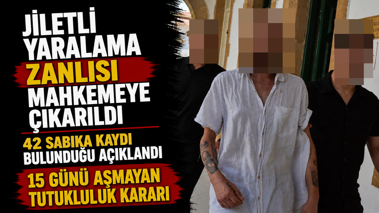 Jiletli Yaralama Zanlısı Mahkemeye Çıkarıldı