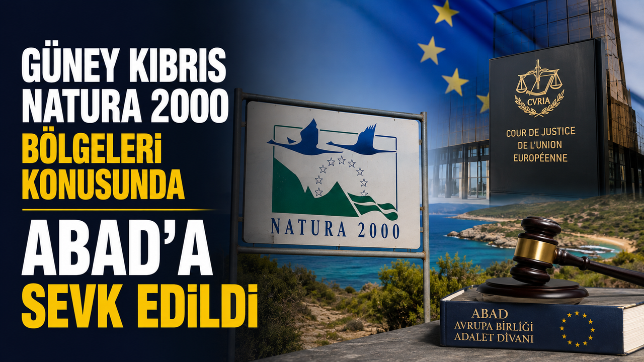 Güney Kıbrıs Natura 2000 bölgeleri konusunda ABAD’a sevk edildi