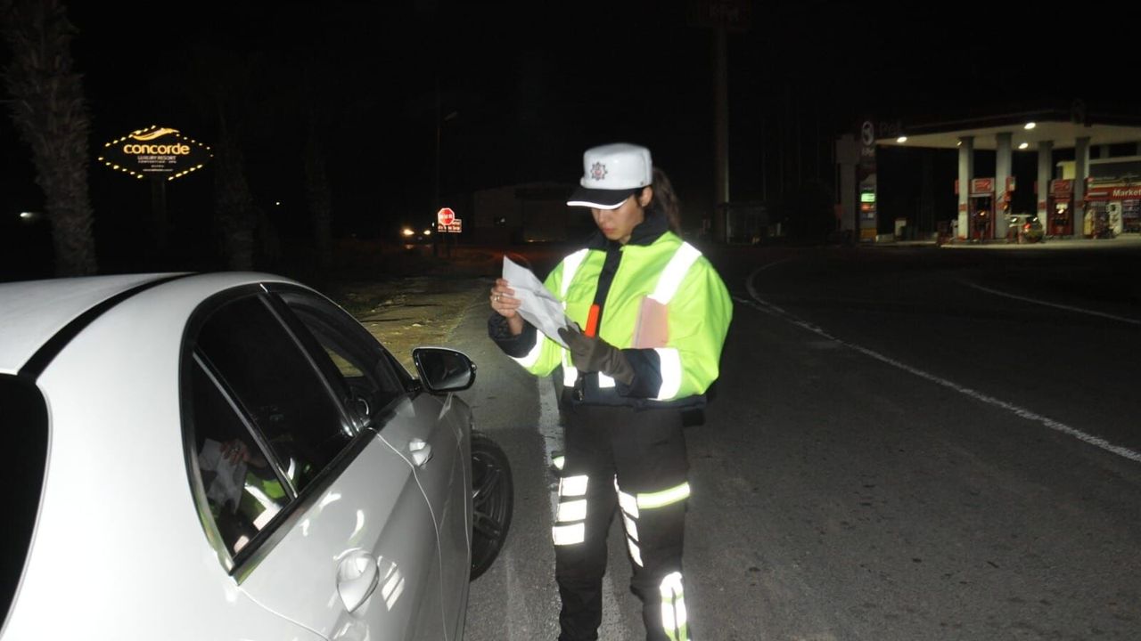 Trafik denetimlerinde 520 rapor, 48 araca trafikten men, 3 tutuklu…