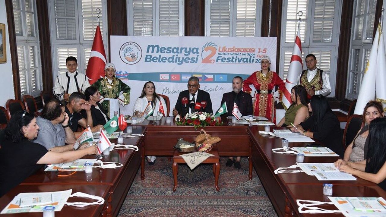 Mesarya Belediyesi 2. Uluslararası Kültür, Sanat ve Spor Festivali, pazartesi başlıyor