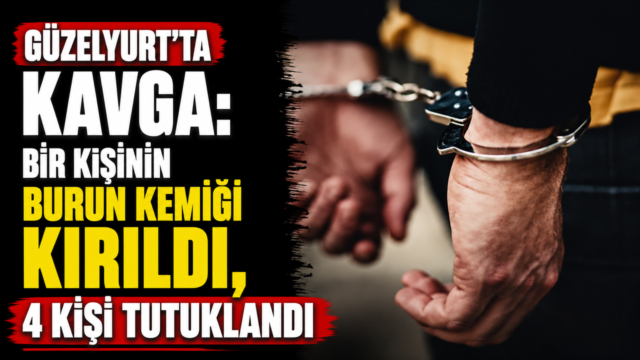 Güzelyurt’ta kavga: Bir kişinin burun kemiği kırıldı, 4 kişi tutuklandı