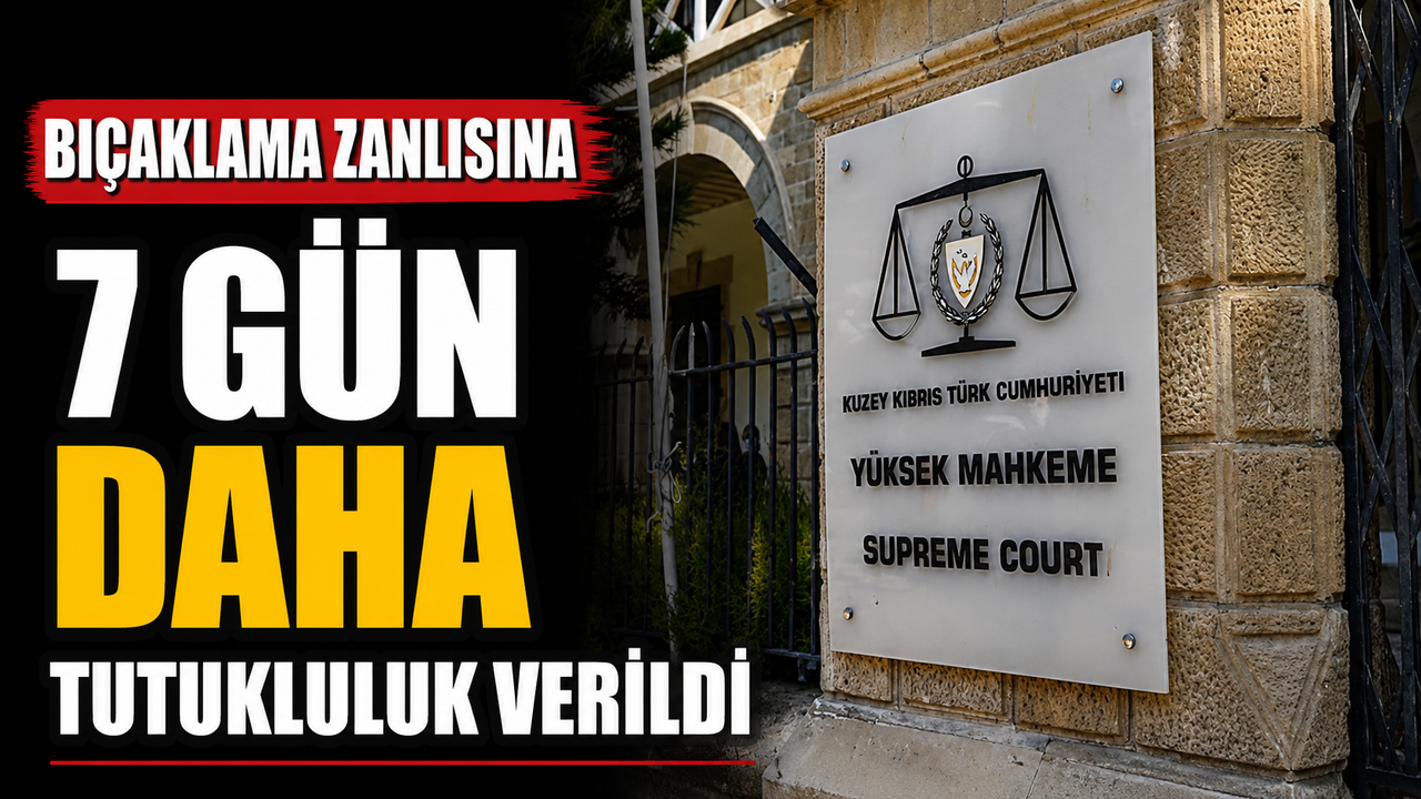 Bıçaklama zanlısına 7 gün daha tutukluluk verildi