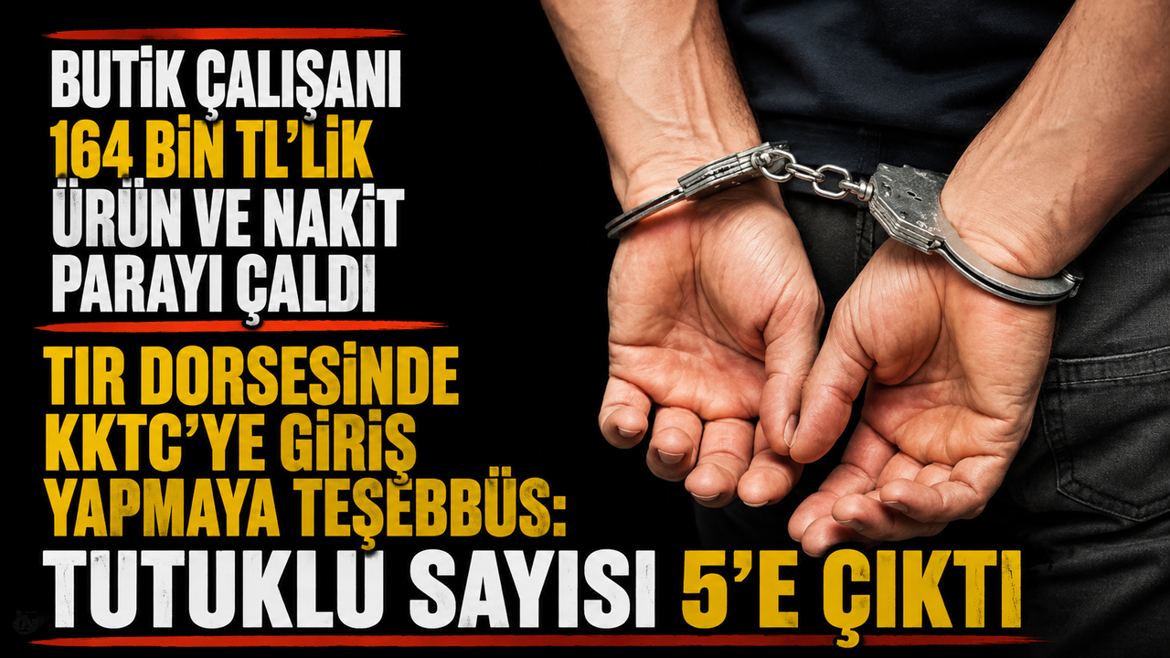 Tır dorsesinde KKTC’ye giriş yapmaya teşebbüs: Tutuklu sayısı 5’e çıktı