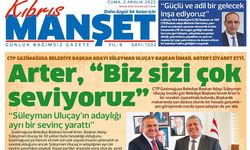 Arter, “Biz sizi çok seviyoruz”