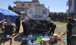 Konya Hatay'da temiz su ihtiyacını gideriyor
