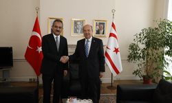 Cumhurbaşkanı Tatar, Türkiye Milli Eğitim Bakanı Özer’i Kabul Etti