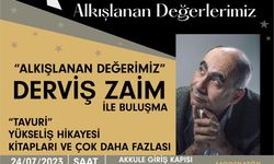 Alkışlanan Değerlerimiz’in ilk konuğu Derviş Zaim