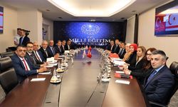 Çavuşoğlu, Tekin ile görüştü