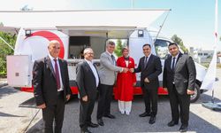 Türk Kızılaydan KKTC'ye mobil ikram araç desteği