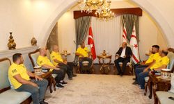 Cumhurbaşkanı Tatar Sivil Afet Timi Derneği’ni Kabul Etti
