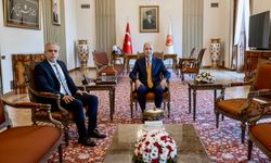 TBMM Başkanı Kurtulmuş, KKTC'nin Ankara Büyükelçisi Korukoğlu'nu kabul etti