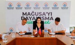 Gazimağusa’ya inşa edilecek Melekler Anıtı için protokol imzaladı