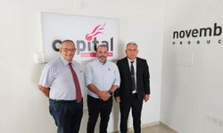 YYK Heyeti, Kanal Sim ile Sim FM ve Capital Radyo’yu ziyaret etti