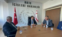 İçişleri Bakanı Oğuz, Çorum Belediye Başkanı ve beraberindeki heyeti kabul etti