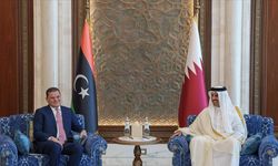 Katar Emiri İle Libya Başbakanı Bölgesel Gelişmeleri Ve İkili İlişkileri Görüştü