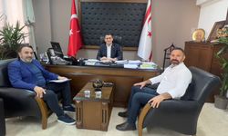 Bakan Oğuz KTAMS ve KAMUSEN Başkanlarını kabul etti
