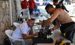 Sualtı Fotoğraf Yarışması için fotoğrafçılar Kervansaray’da daldı