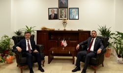 Tarım Ve Doğal Kaynaklar Bakanı Çavuş, Türkiye Tarım Ve Orman Bakanı Yumaklı İle Bir Araya Geldi