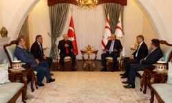 Cumhurbaşkanı Tatar, İŞAD heyetini kabul etti