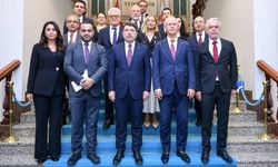 TC Adalet Bakanı Tunç Cumhuriyet Meclisi Heyetini Kabul Etti