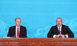 TC Cumhurbaşkanı Tayyip Erdoğan ile İlham Aliyev, Iğdır-Nahçıvan Doğal Gaz Boru Hattı'nın temelini attı