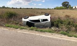 Kumyalı - Ziyamet Anayolunda Trafik Kazası.. 1 Yaralı