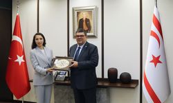 Berova, TC Merkez Bankası Başkanı Erkan'ı ziyaret etti