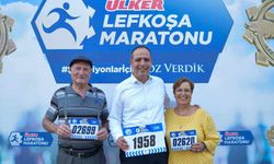 Harmancı'nın anne ve babası da maratona destek