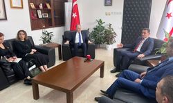 İçişleri Bakanı Oğuz Tc Kültür Ve Turizm Bakan Yardımcısını Kabul Etti