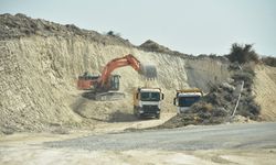 Yiğitler - Pile yolunda yapım çalışmaları Çayhan düzlüğüne ulaştı