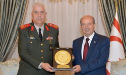Cumhurbaşkanı Tatar, GKK Komutanı Tümgeneral Aytaç’ı kabul etti