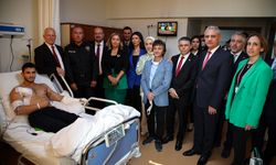 Töre Ve Heyetinden Ankara’daki Terör Saldırısında Yaralanan Polis Memuruna Ziyaret