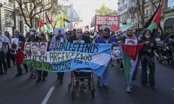Arjantin'de, İsrail'in Gazze'ye Yönelik Saldırıları Protesto Edildi