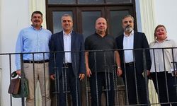 Erenköy-Karpaz Belediye Başkanı Bakırcı Yerel Yönetimler Müdürü Dökmen’i Kabul Etti