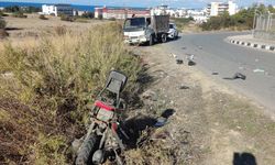 Gemikonağı’nda kaza... Aracın çarptığı motosiklet sürücüsü ağır yaralı
