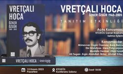 “Vretçalı Hoca, Özker Özgür 1940-2005” Kitap Tanıtımı 13 Kasım’da