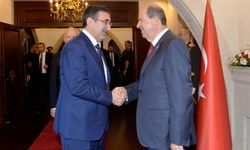 Cumhurbaşkanı Tatar, Cevdet Yılmaz'ı kabul etti