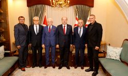 Cumhurbaşkanı Ersin Tatar, Necmettin Erbakan Üniversitesi Heyetini Kabul Etti