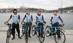 Su Krizine Karşı Farkındalık İçin Yeni Zelanda'dan Fransa'ya Bisiklet Sürüyorlar